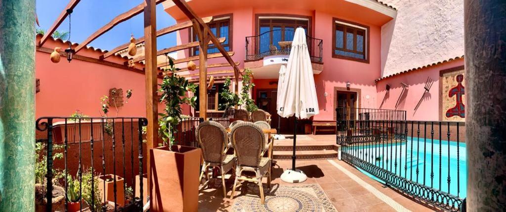La Casona Canaria Boutique Home B & B アグイメス エクステリア 写真